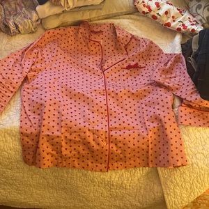 Kate Spade Heart print PJ set